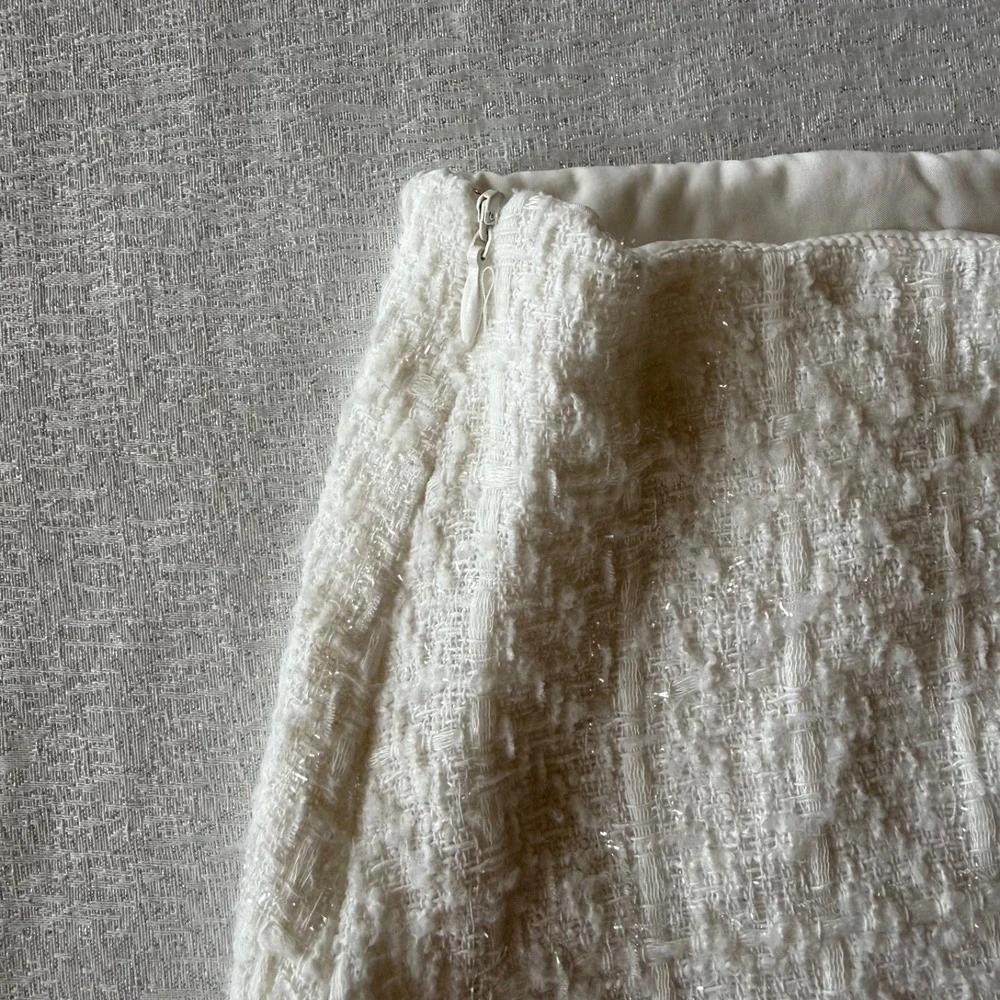 SHEIN white textured